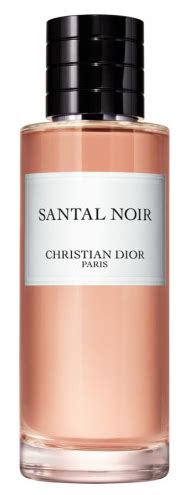 santal noir dior composition